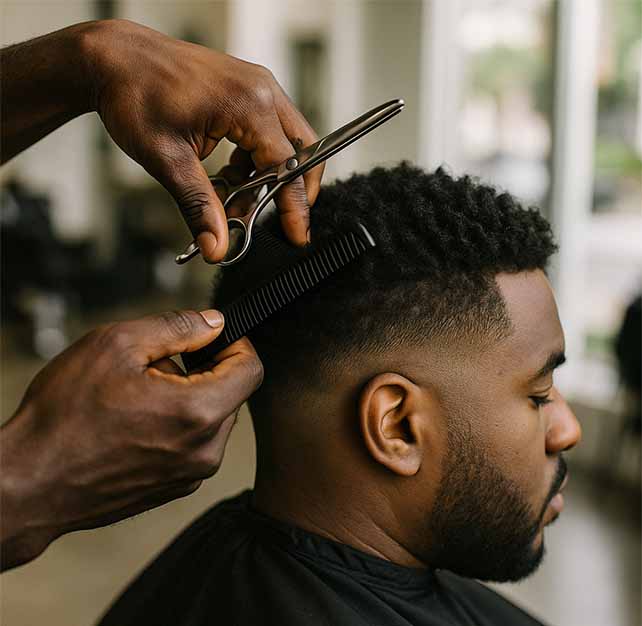 Hair system planning step in Bossier City, Louisiana